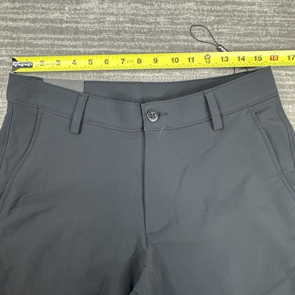 Under Armour Straight Golf Pants Black Activewear Logo NWT Mens 32x30 - Picture 6 of 11